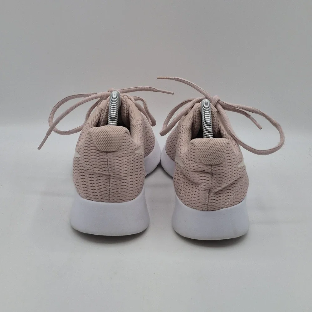 Nike Tanjun Shoes‎ Womens Size 9.5 Pink Mesh Knit Lightweight Running 812655-202